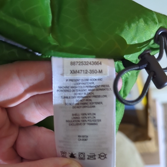 Columbia Vibrant Green and Charcoal Jacket - Picture 9 of 16